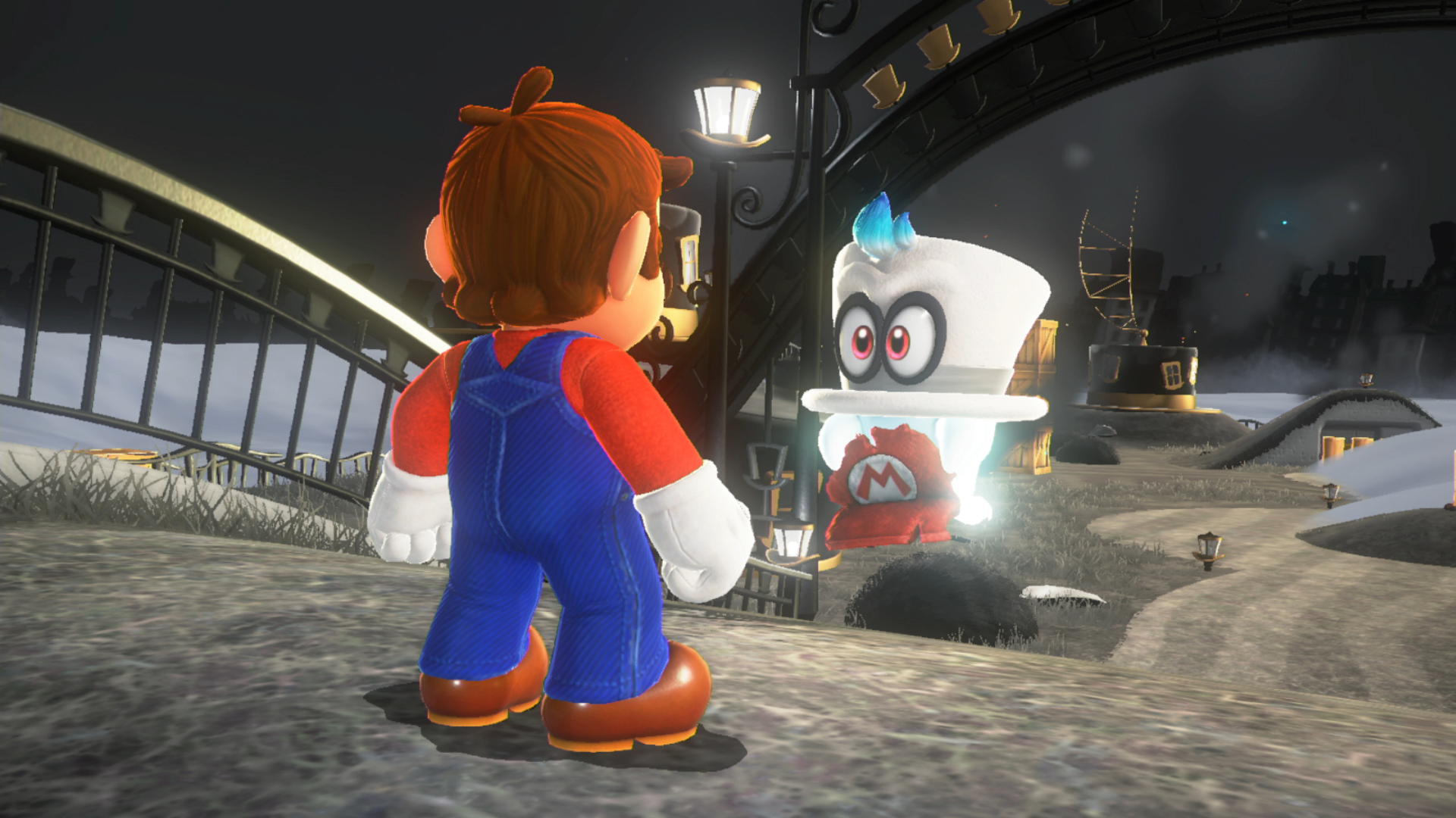 How Super Mario Odyssey scales across docked and handheld modes